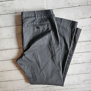Bonobos Straight Leg Slacks 100% Cotton - Men's 38x32‎ - Grey Friday - Pants